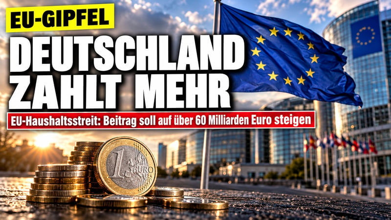 EU-Poker in Brüssel: Deutschland zahlt mehr – und bekommt weniger!