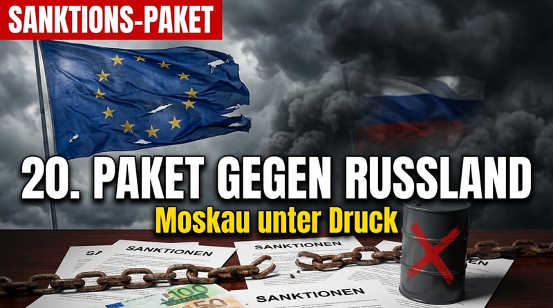 EU verschärft Sanktionen gegen Russland: Das 20. Paket soll Moskau in die Knie zwingen