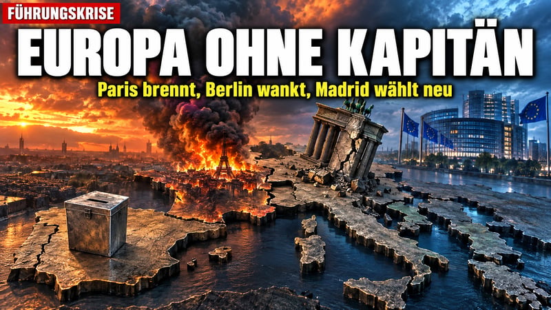 Europa ohne Kapitän: Paris brennt, Berlin wankt, Madrid wählt neu!