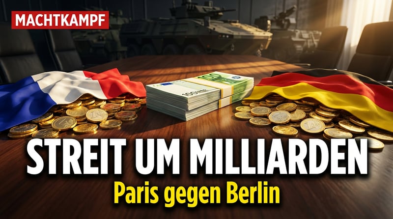 Europäischer Machtkampf: Paris und Berlin streiten um Milliarden für ukrainische Waffen