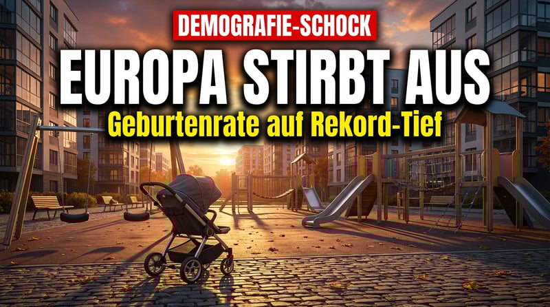 Europas demografischer Niedergang: Geburtenrate stürzt auf historisches Tief