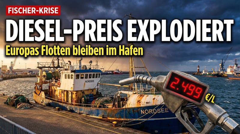 Europas Fischer am Abgrund: Explodierende Dieselpreise treiben ganze Flotten in den Ruin