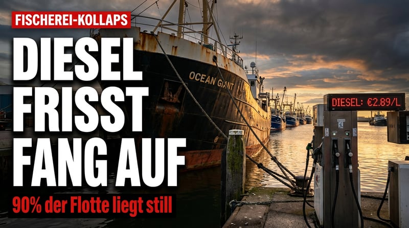 Europas Fischer am Abgrund: Explodierende Dieselpreise zwingen Flotten in die Knie