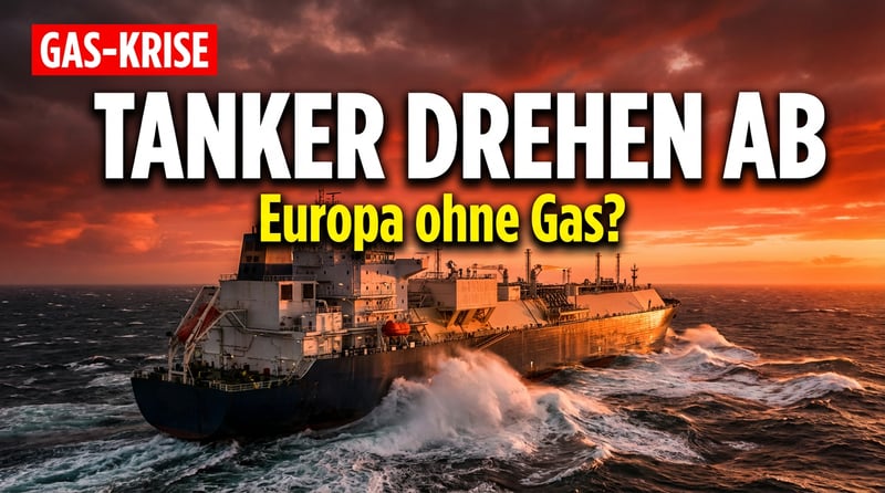 Europas Gasversorgung in Gefahr: LNG-Tanker drehen ab und steuern Richtung Asien