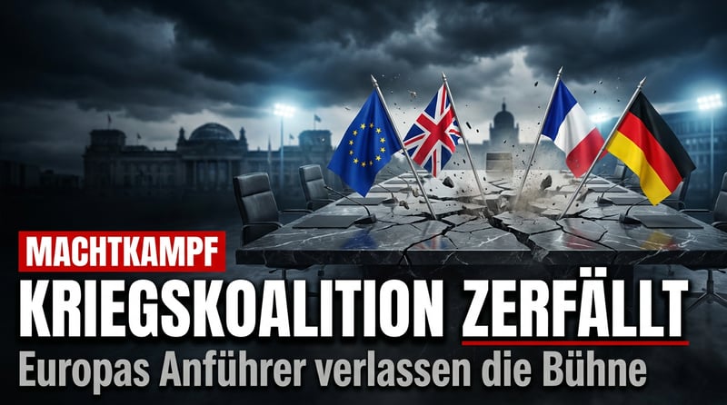 Europas Kriegskoalition zerfällt: Wenn die Architekten des Durchhaltens von der Bühne treten