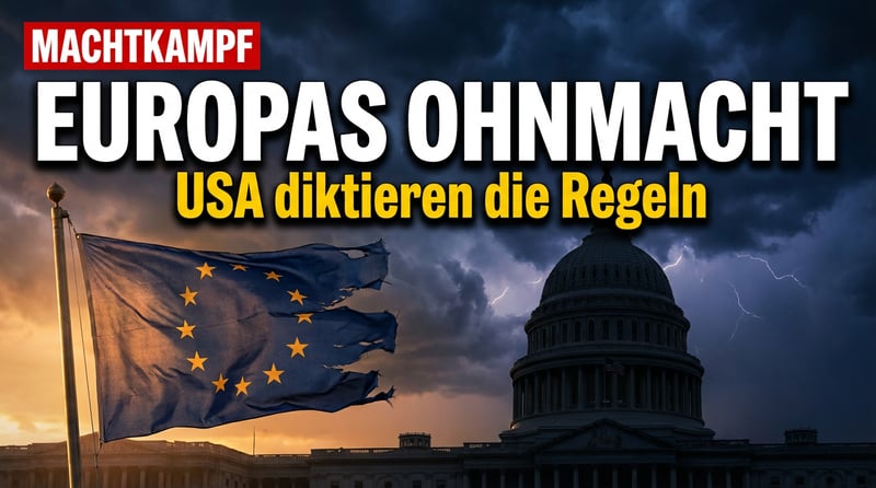 Europas politische Ohnmacht: Wenn der große Bruder die Spielregeln diktiert