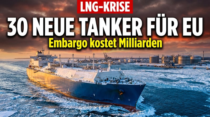 Europas Russland-Embargo: LNG-Tanker-Boom als teurer Preis der Selbstbestrafung