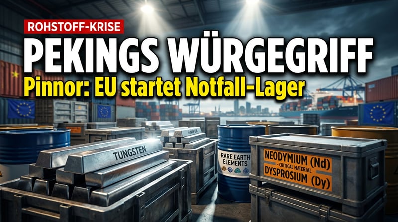 Europas später Aufwachen: Brüssel hortet endlich Wolfram und Seltene Erden gegen Pekings Würgegriff