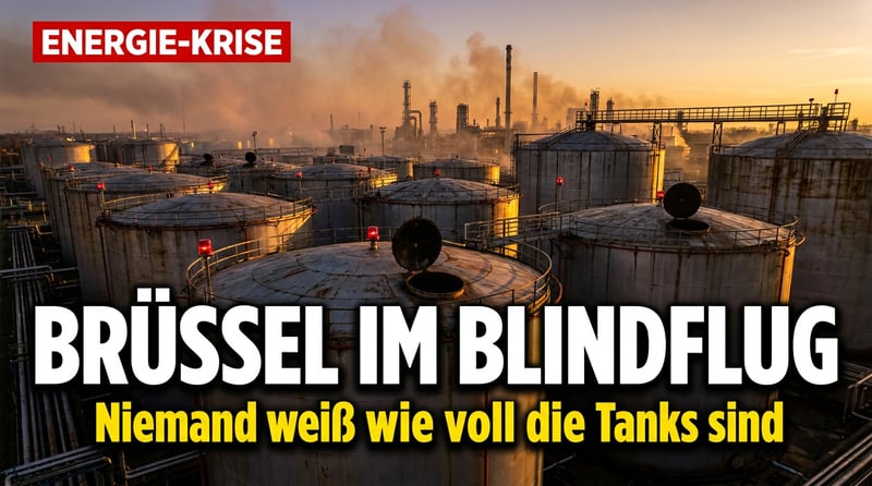 Europas Treibstoff-Blindflug: Brüssel weiß nicht, wie leer die Tanks wirklich sind