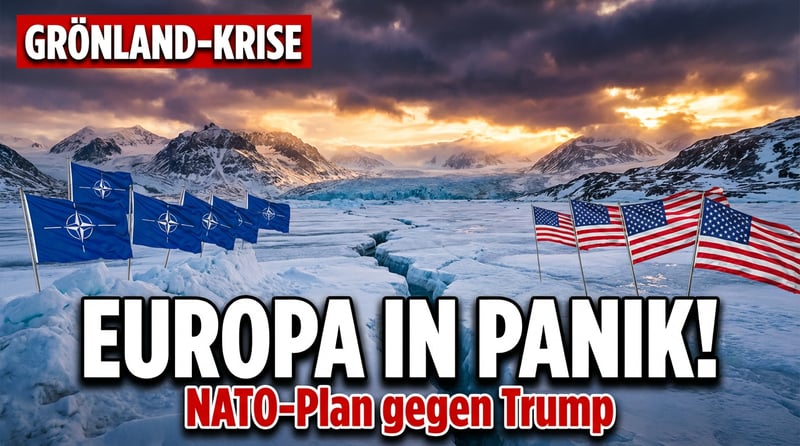 Europas verzweifelter Beschwichtigungsversuch: NATO-Mission soll Trump von Grönland-Übernahme abhalten