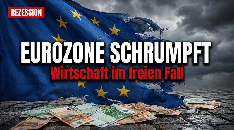 Eurozone schrumpft: Wie Brüssels Planwirtschaft Europa in den Abgrund regiert
