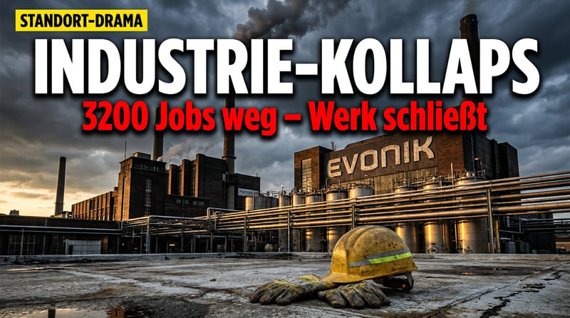 Evonik streicht 3200 Stellen: Wie der deutsche Industriestandort vor unseren Augen verblutet