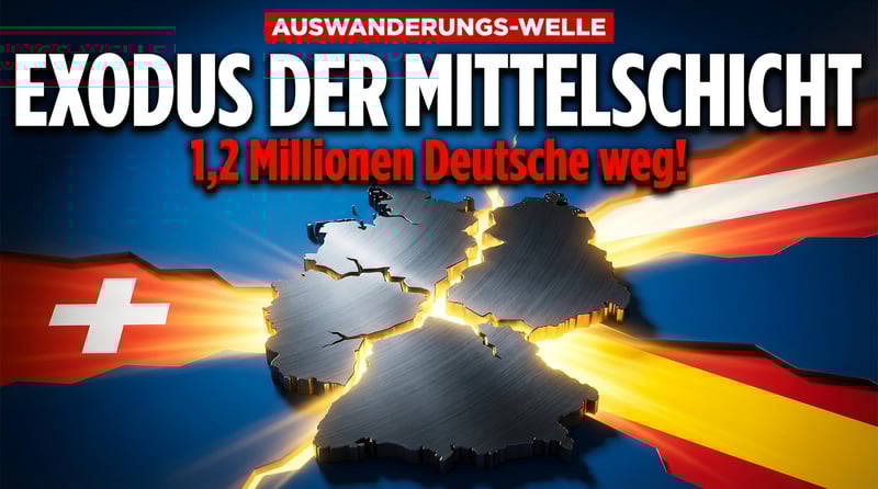 Exodus der Leistungsträger: Warum die deutsche Mittelschicht in Scharen das Land verlässt