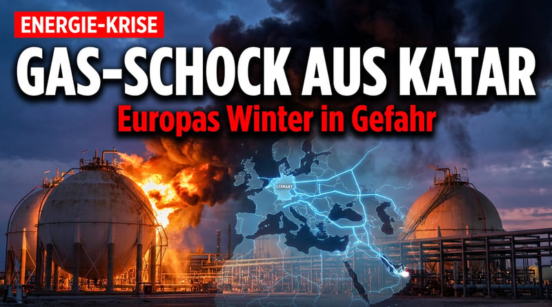 Explosion in Katar: Wie eine Gasanlage Europas Winter ins Wanken bringen könnte