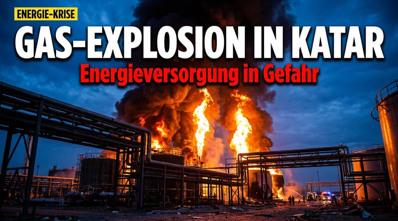 Explosion in Katars Gas-Imperium: Wenn die Energieversorgung der Welt am seidenen Faden hängt