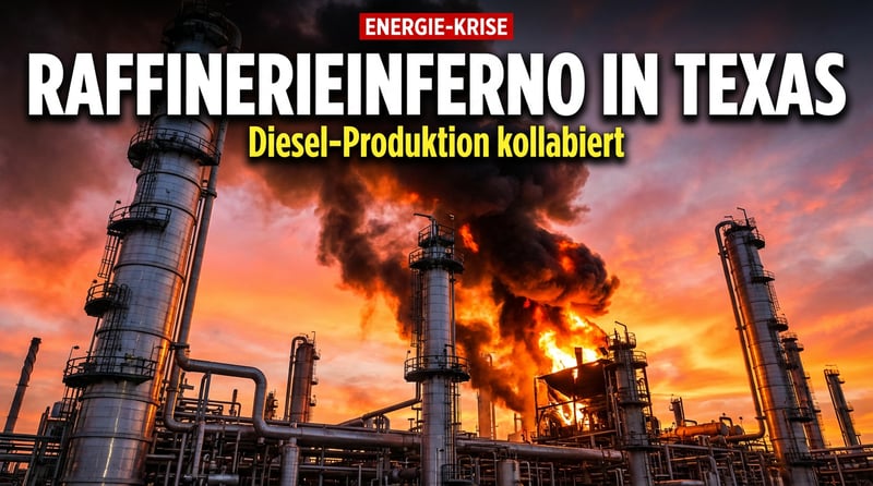 Explosion in texanischer Mega-Raffinerie: Wenn der Energiemarkt ohnehin am Abgrund steht