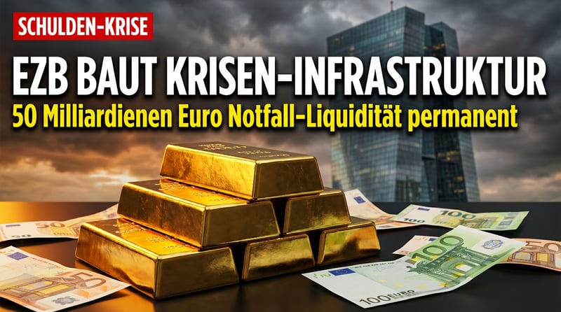 EZB baut Schulden-Infrastruktur aus: Permanente Repo-Fazilität als Vorbote einer neuen Krise?