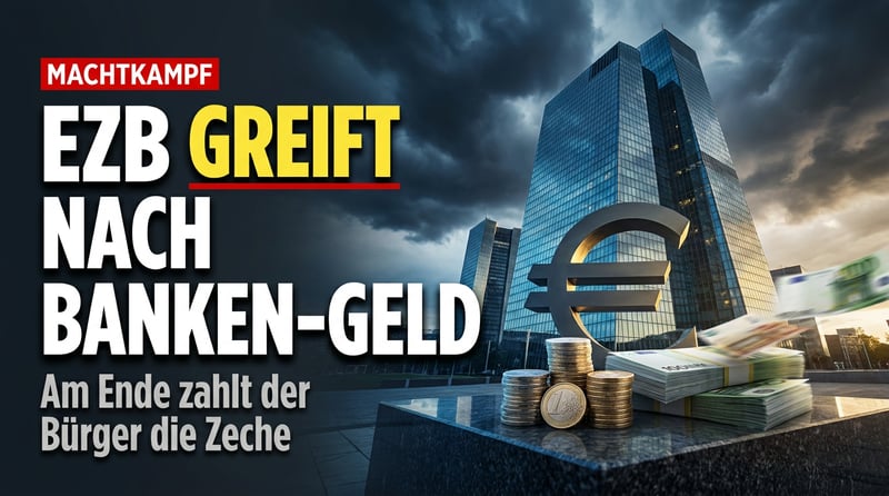EZB im Zwist: Der Griff nach dem Geld der Banken – und am Ende zahlt wieder der Bürger