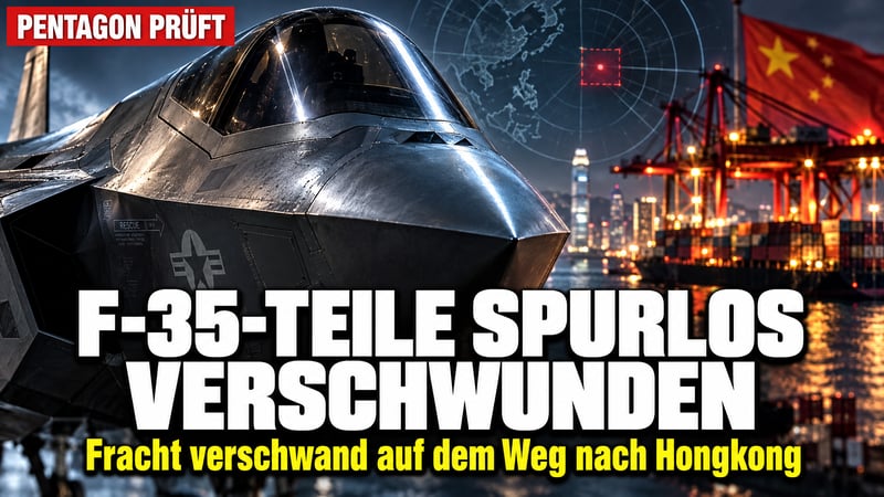 F-35-Teile verschwunden: Landet Amerikas Tarnkappen-Technik in China?