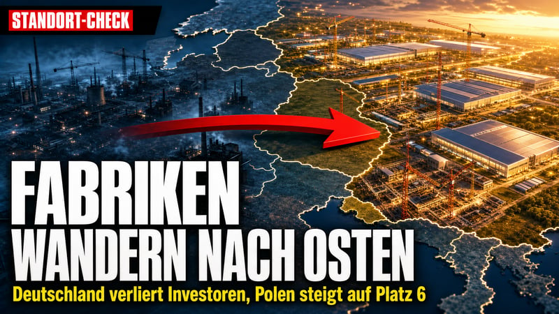 Fabriken nach Osten: Deutschland verliert, Polen räumt ab