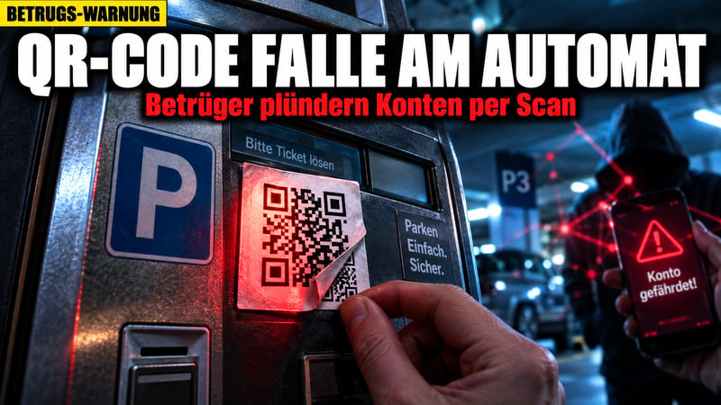 Falle am Parkautomaten: So plündern Betrüger jetzt Ihr Konto!