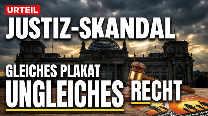 Familienbild als „Hitlergruß": Brandenburger AfD-Abgeordneter wegen Wahlplakat verurteilt – CDU blieb mit identischem Motiv unbehelligt