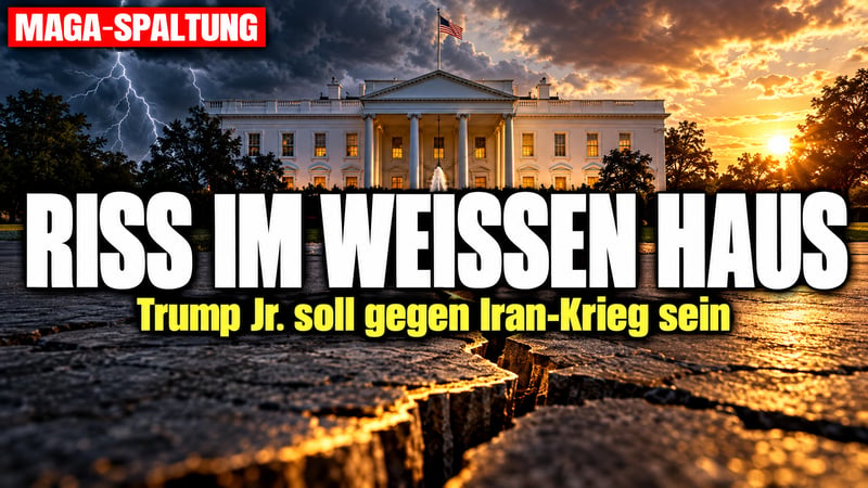 Familienkrach im Weißen Haus: Trump Jr. stellt sich gegen Iran-Krieg!