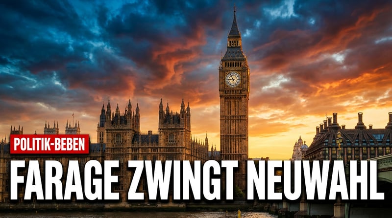 Farage geht in die Offensive: Der Brite, der sein eigenes Mandat opfert, um dem Establishment die Stirn zu bieten