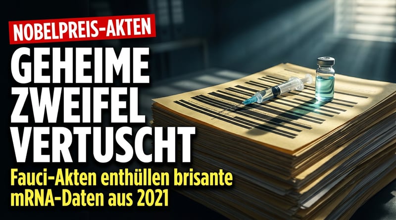 Fauci-Akten offenbaren: mRNA-Nobelpreisträger meldete schon 2021 Zweifel – die Öffentlichkeit erfuhr nichts