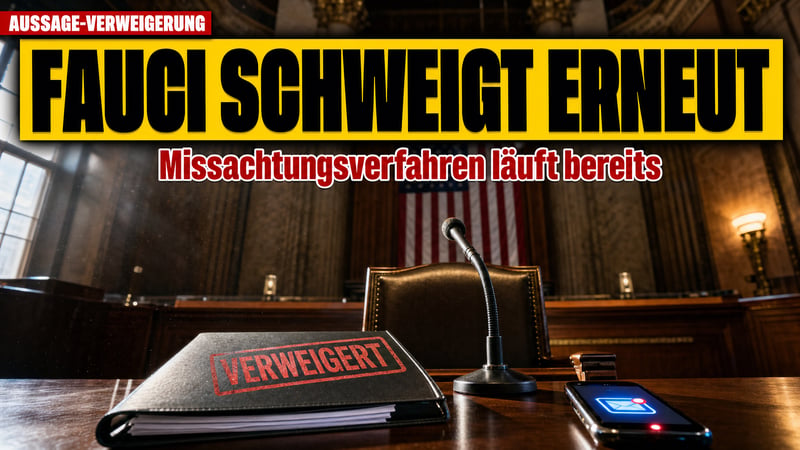 Fauci schweigt, ABC kürzte: Der Corona-Skandal holt Washington ein