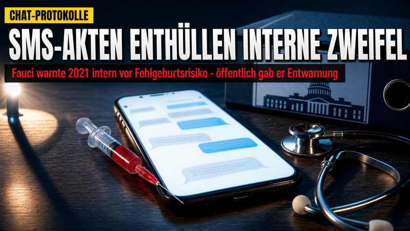 Faucis Handy ausgewertet: Was er Schwangeren nicht sagte