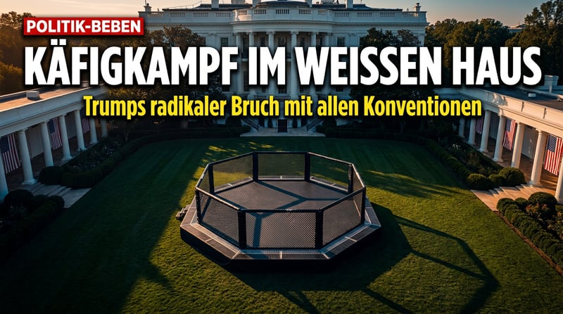 Faustkampf im Rosengarten: Wie Trump das Weiße Haus zur Gladiatorenarena macht