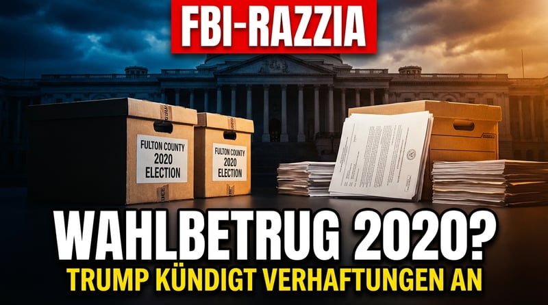 FBI stürmt Wahlbüro in Georgia: Kommt jetzt die Wahrheit über 2020 ans Licht?