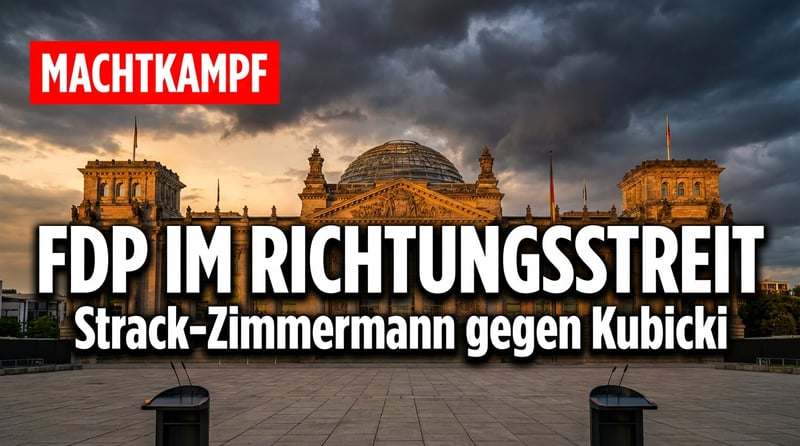FDP im Richtungsstreit: Strack-Zimmermann gegen Kubicki – Machtkampf um die Seele der Liberalen