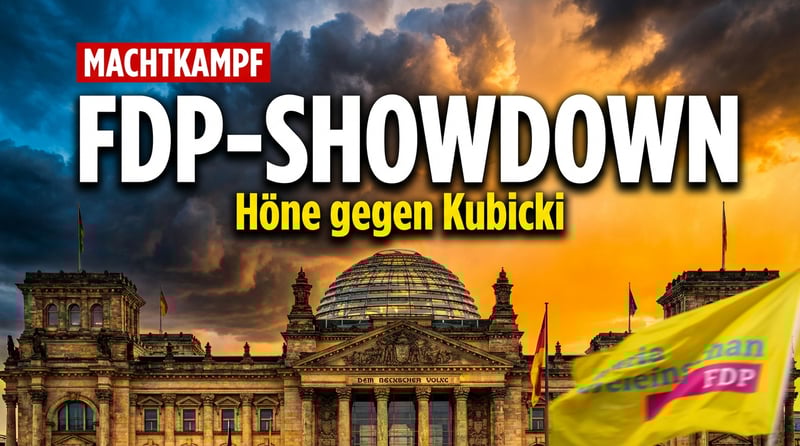 FDP-Machtkampf: Höne sammelt Rückenwind für den Showdown gegen Kubicki
