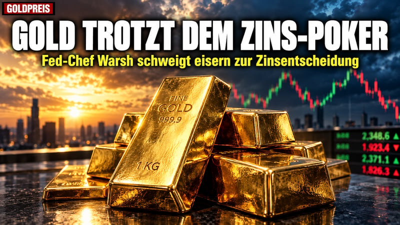 Fed-Chef Warsh schweigt eisern: Gold trotzt dem Zins-Poker!