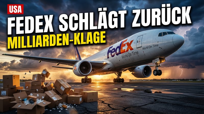FedEx verklagt die US-Regierung: Der Zoll-Bumerang trifft Trump mit voller Wucht