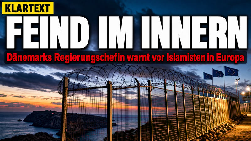 „Feind im Innern“: Dänemarks Sozialdemokratin schockt Europas Linke