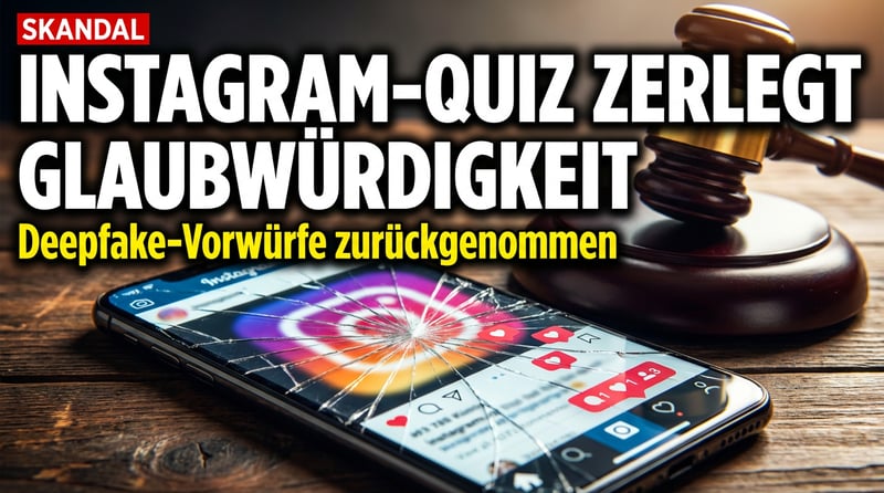 Fernandes-Affäre: Wenn ein Instagram-Quiz die eigene Glaubwürdigkeit zerlegt