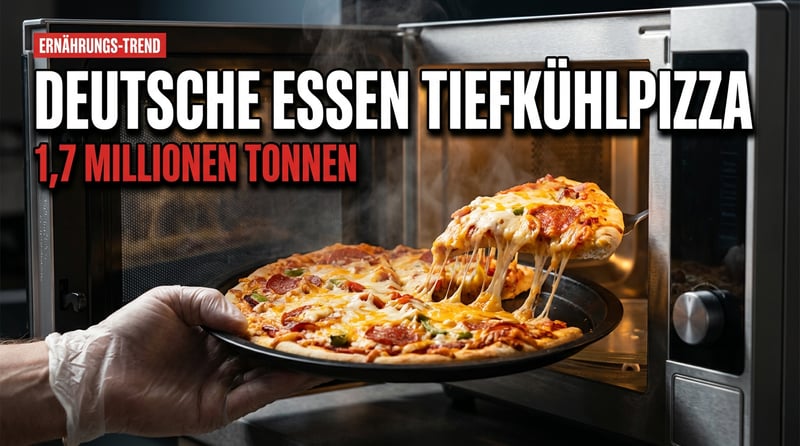 Fertiggerichte auf dem Vormarsch: Deutsche greifen immer häufiger zur Tiefkühlpizza