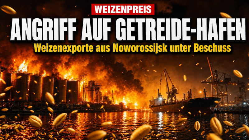 Feuer am Schwarzen Meer: Brotpreis-Schock aus Noworossijsk?