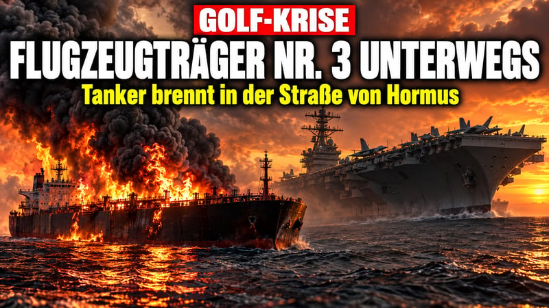Feuer in der Straße von Hormus: Trump schickt den dritten Flugzeugträger!