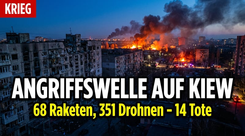 Feuer und Stahl am Vorabend des NATO-Gipfels: Der Ukraine-Krieg entfesselt seine bislang brutalste Angriffswelle
