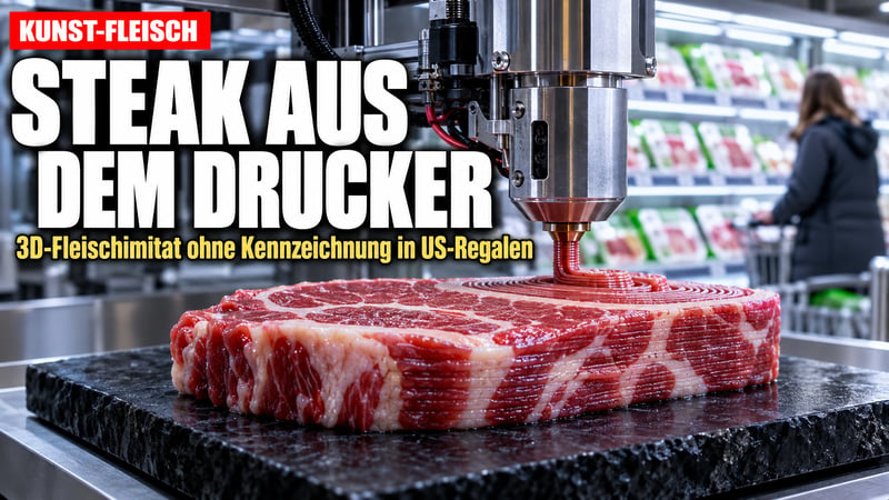 Filet Mignon aus dem Drucker: Kunst-Steak landet in US-Regalen!