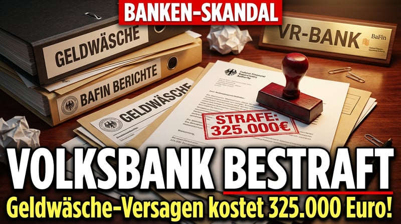 Finanzaufsicht knöpft sich Thüringer Volksbank vor: 325.000 Euro Strafe wegen Geldwäsche-Schlamperei