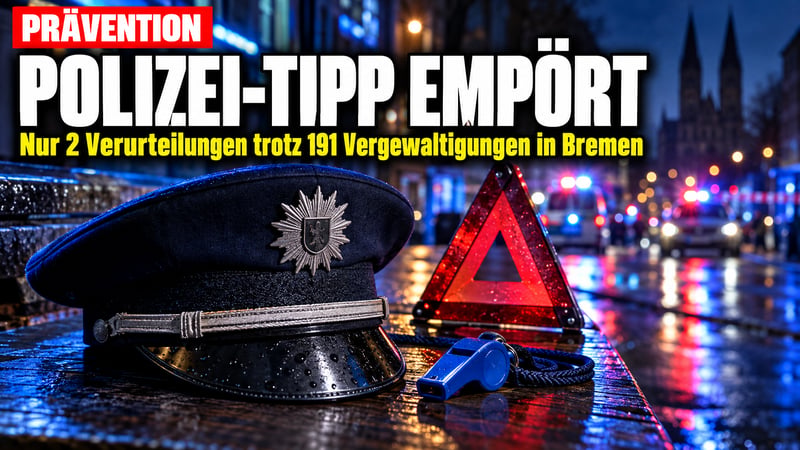 Finger in den Hals gegen Vergewaltiger? Bremens Polizei-Tipp empört