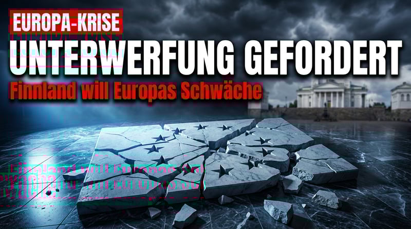 Finnlands Präsident fordert Europas Unterwerfung unter die neue Weltordnung – und Berlin schweigt