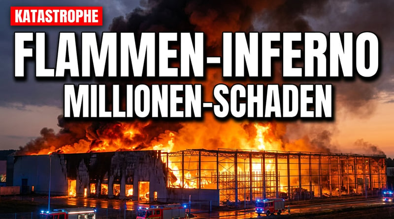 Flammeninferno in Stuttgart: Millionenschaden auf einem der wichtigsten Handelsplätze Deutschlands