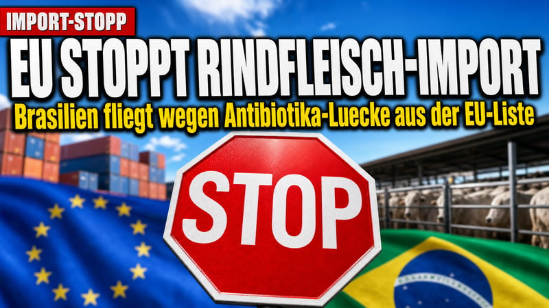 Fleisch-Beben in Brüssel: EU sperrt Brasiliens Rindfleisch aus!