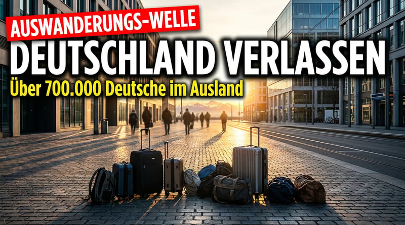 Flucht aus Deutschland: Warum immer mehr Bürger der Heimat den Rücken kehren